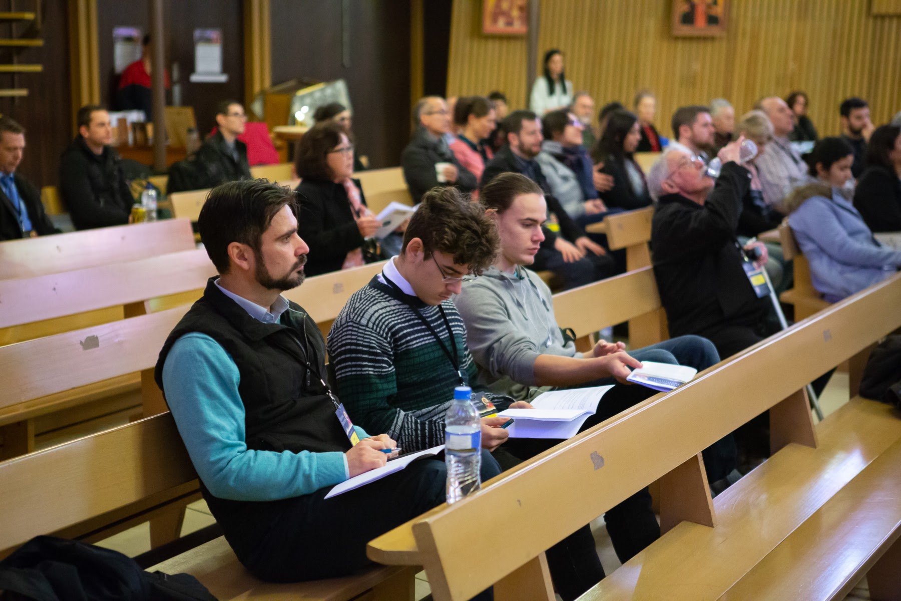 Listening to the presentations at Exploring Orthodoxy 2018