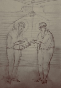 Ss Cuthbert and Aethelwold Concept 1